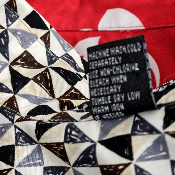 David Adams Collection Men's Shirt Short Sleeve Button Up w/ Pocket Size Large - Picture 6 of 6